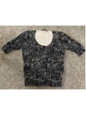 The Limited Women's Y2K Geometric Crop Sweater size XS